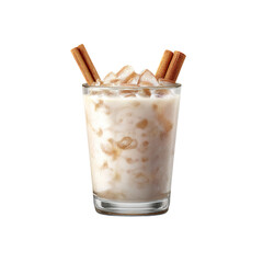 Iced Cinnamon Cream Cocktail in a Glass