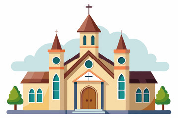 Christian Architecture Vector