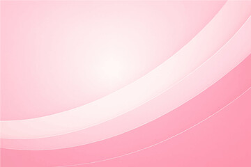Pink abstract design with light waves and curved lines creates a smooth, artistic wallpaper texture