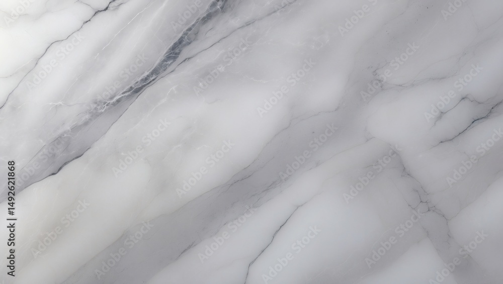 Poster Elegant marble texture with veins and patterns, evoking luxury and sophistication. The surface is smooth and the patterns creates dynamic visual interest