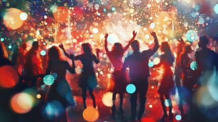 Night party celebration