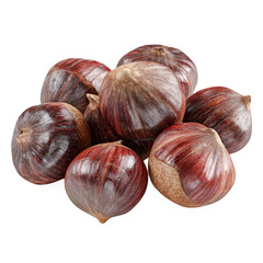 Obraz premium Sweet Chestnuts Autumn Harvest Delicious Nuts