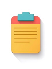 Minimalistic Clipboard Stationery: Perfect for Modern Office Task Management and Note-Taking Needs