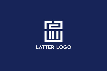 Creative , luxury, monogram, business, company  Latter logo design	