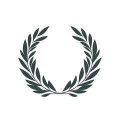 Obraz premium Elegant laurel wreath