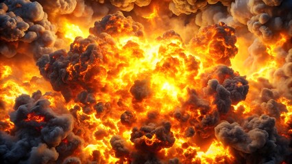 Cinematic Fire Explosion Background for Action Design