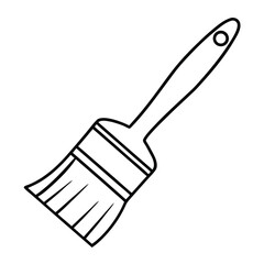 brush with paint