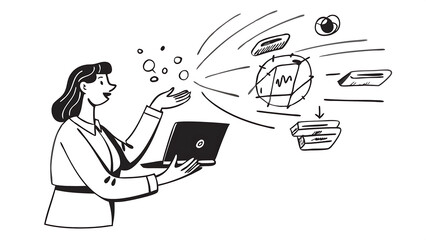 side view of young business man climbing illuminated arrow stairs to success on concrete wall background in interior financial growth career development and forward concept 54897714 17