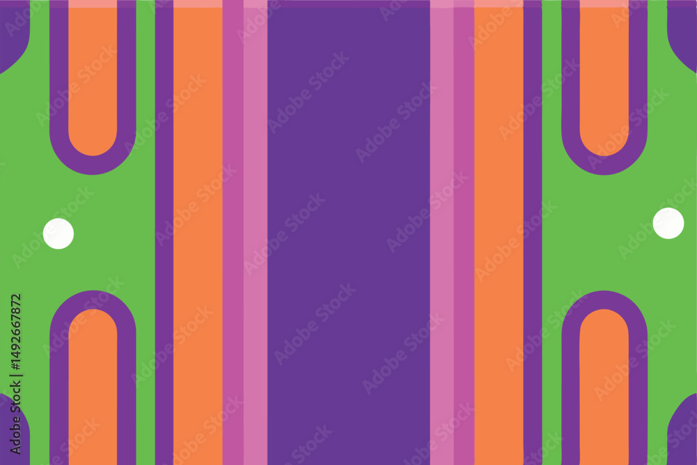 Poster abstract colorful geometric composition with vibrant tones and transparent design elements