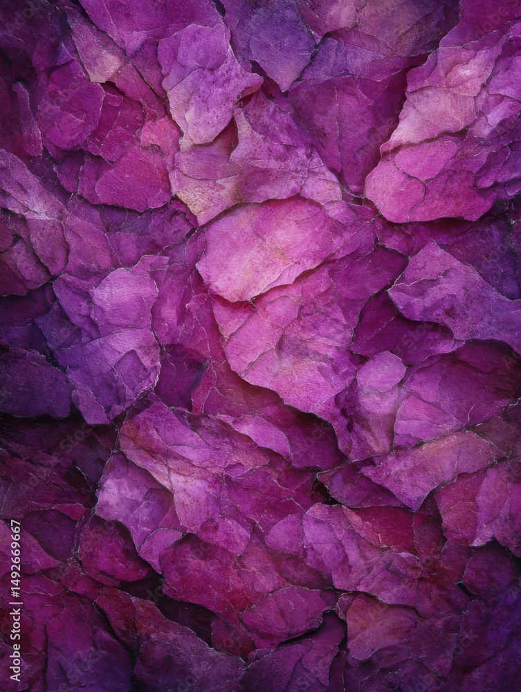 Poster abstract purple rock texture close up shot for background or wallpaper use in studio setting with ar