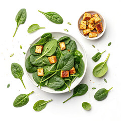 set of fresh vegetables