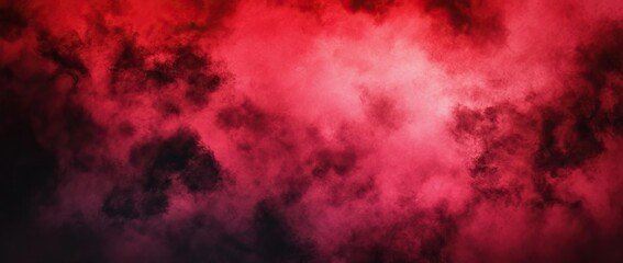 Abstract flowing waves of vibrant pink and crimson colors create a dynamic visual experience. evoking a sense of movement and energy against a dark background