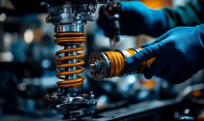 Automotive suspension assembly repair