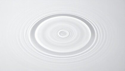 Obraz premium Water ripple effect demonstration aquatic environment abstract image close-up view fluid dynamics concept