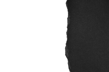 black hole in white paper