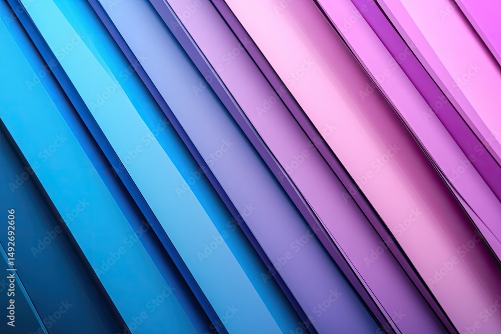 Poster abstract texture featuring flowing lines in shades of purple and blue. creating a serene and modern 