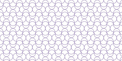 Naklejka premium Vector seamless pattern. Abstract Cross Pattern generative computational art illustration