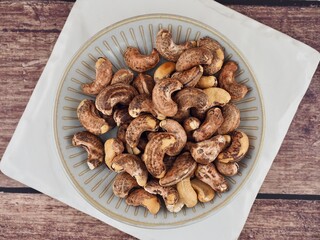고소한 구운 캐슈넛, 간식