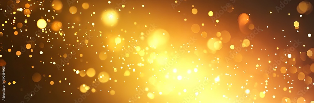 Poster a shimmering golden light burst radiates across a dark background. creating a magical atmosphere fil