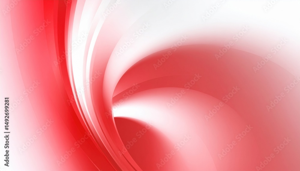 Poster dynamic abstract red swirl background design digital art creative environment vibrant color palette 