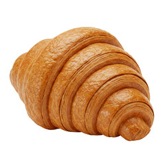 croissant isolated on transparent background 