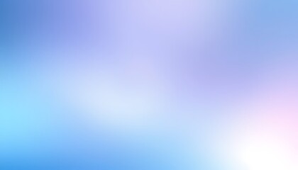 Abstract Gradient Background with Gentle Blue and Purple Tones