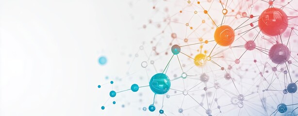 A vibrant abstract background featuring a dynamic blend of colorful circles and lines. symbolizing connectivity and innovation. ideal for technology or creative projects