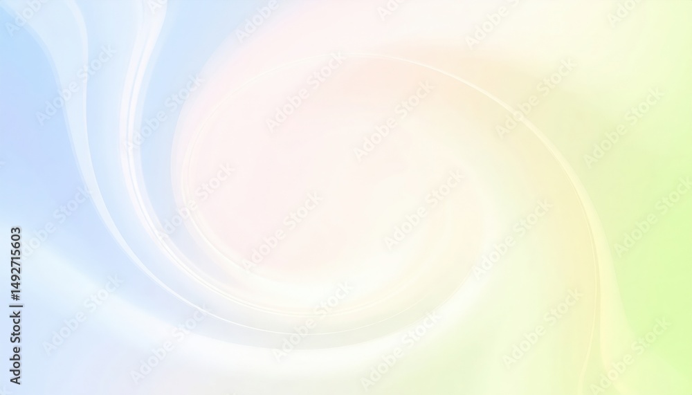 Poster swirling abstract patterns digital artwork colorful background soft environment creative concept for