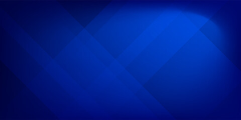 Obraz premium Gradient blue abstract background with a soft curve and smooth lighting.