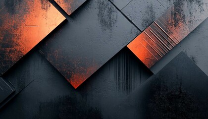 Urban Grit Noise Canvas, A gritty abstract background with layered grainy noise textures in muted charcoal and rust tones, 