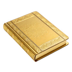 Fototapeta premium Golden Ornate Books: Elegance, Craftsmanship, and Timeless Appeal