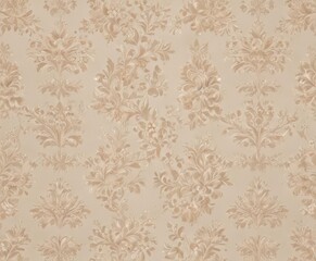 Subtle beige damask with delicate floral motifs ,  texture,  neutral