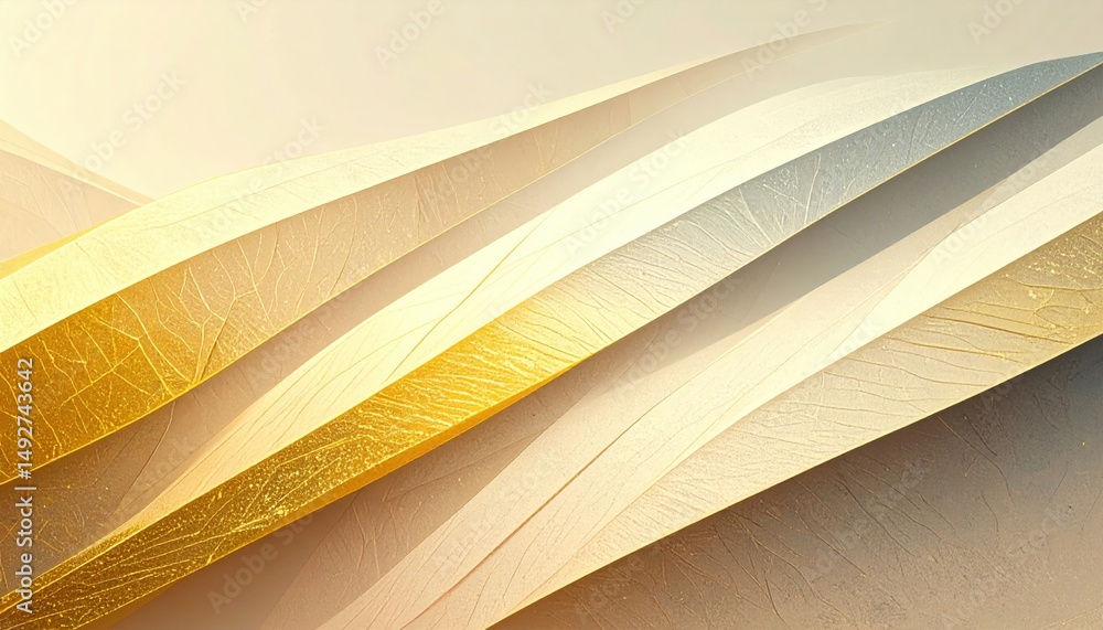 Poster dynamic abstract waves digital art colorful patterns modern design minimalist aesthetic creative con