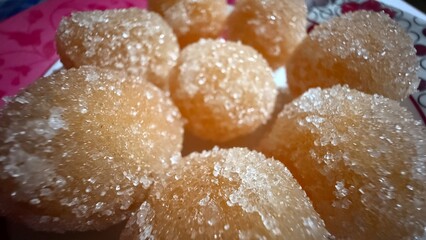 Syrup-Soaked Delights Miniature Sweet Balls