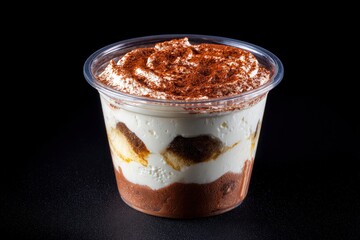 Decadent Tiramisu Dessert: Layered Cream, Cocoa, and Coffee Delight