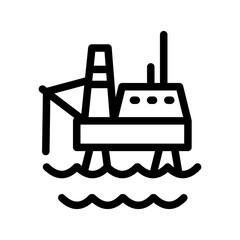 oil rig icon