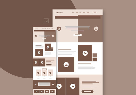 Wireframe Design Template