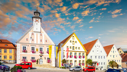 Altstadt, Greding, Deutschland 