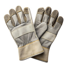 Hard Work Gloves. PNG.