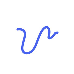 Abstract cute line doodle