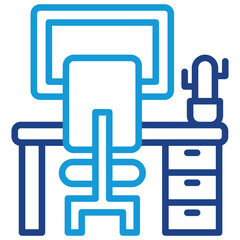 Office Workspace Icon