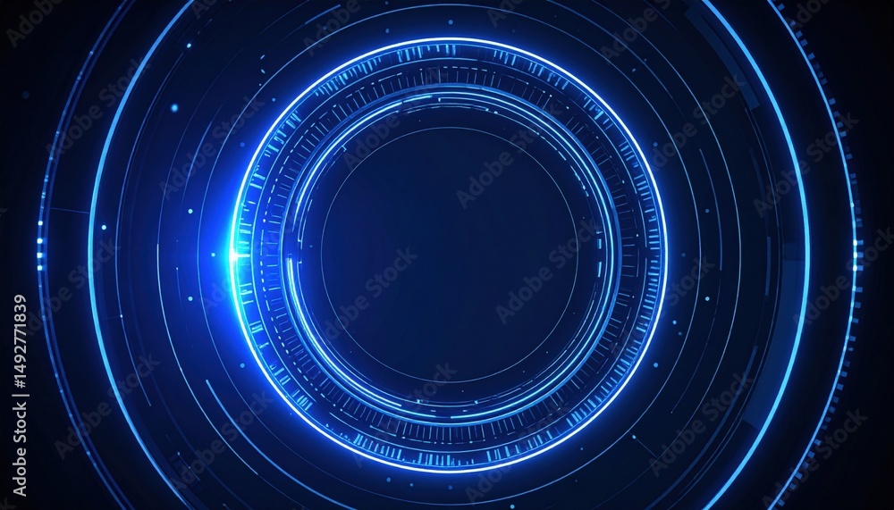 Poster dynamic technology visualization virtual space graphic design futuristic environment abstract viewpo