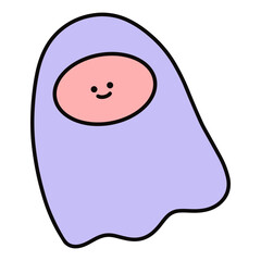 a funny face with a smile