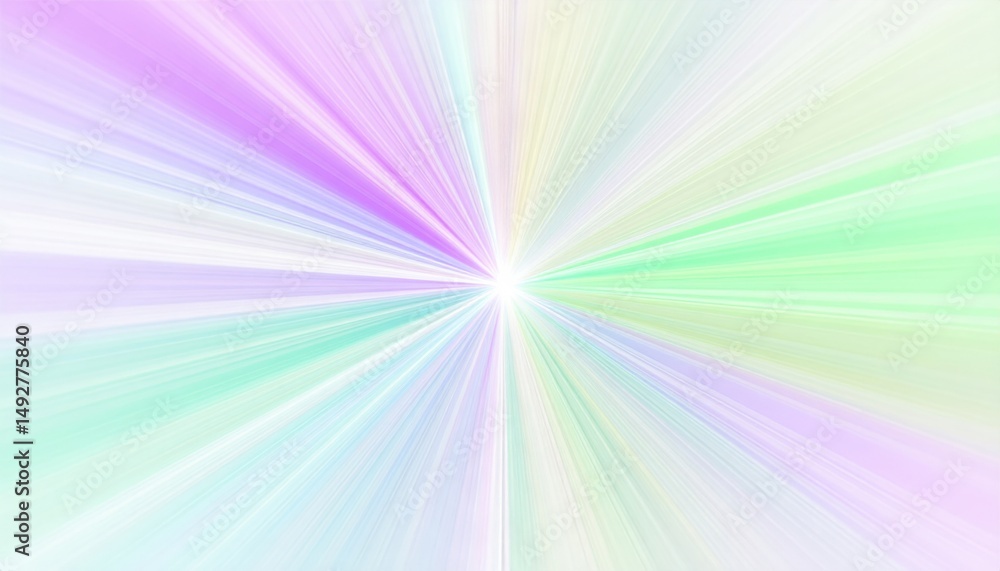 Poster dynamic light rays creating colorful patterns abstract art digital design vibrant environment close-