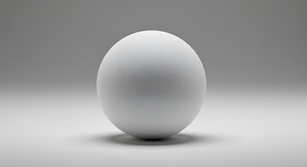 Minimalist White Egg: Simple, Elegant, Studio Shot