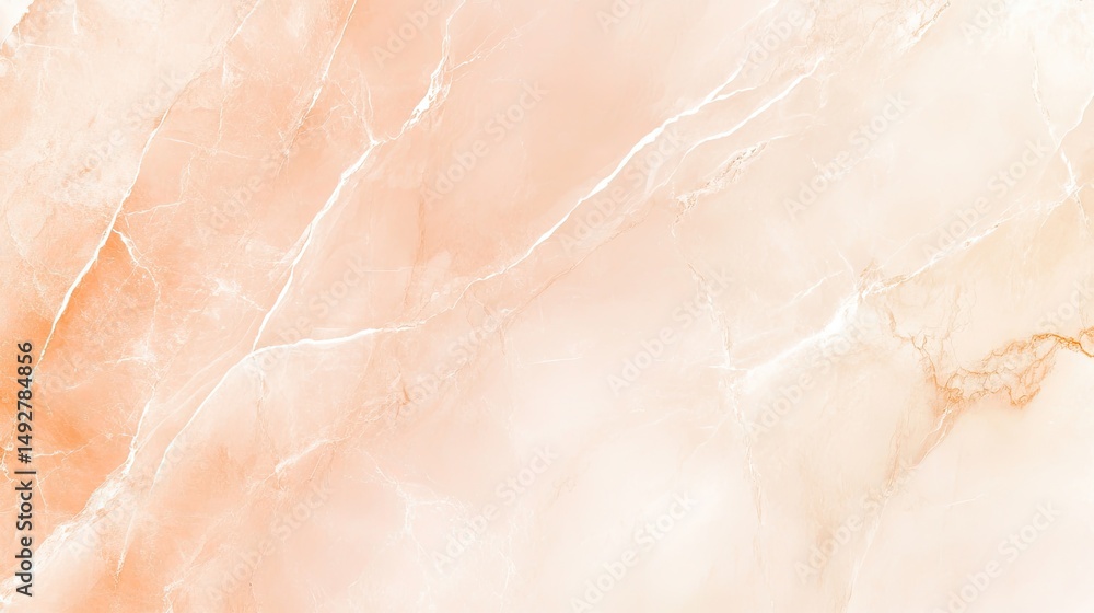 Aufkleber a smooth. elegant background featuring a soft pink marble texture with subtle veins. perfect for use
