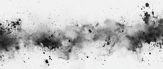 Abstract black and white ink splash on a textured background. creating a dynamic visual effect. ideal for artistic projects and modern design applications