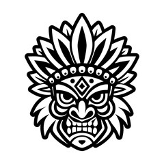 A glyph style icon showing bull symbol