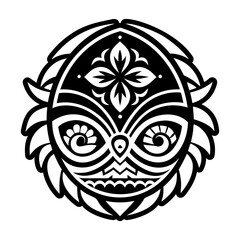 Obraz premium Solid icon depicting sacred flower blooming energy