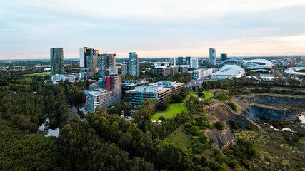 Aerial view of Sydney Olympic Park V3, located in Homebush, NSW - 05/05/25